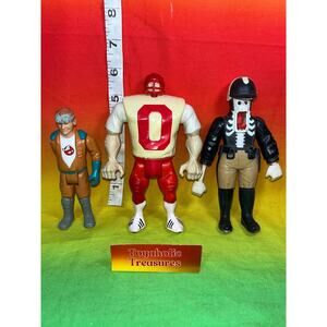 Vintage Ghostbusters Action Figures for Parts or Repair